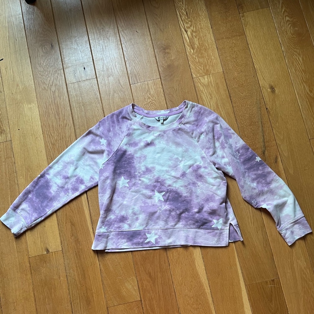 Wildfox Lavender Star Sweatshirt